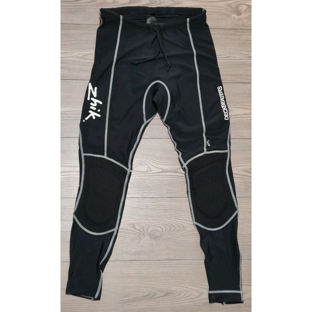 Zhik Deckbeater Hiking Pants Black Size Large Padded Sailing Water Sports
